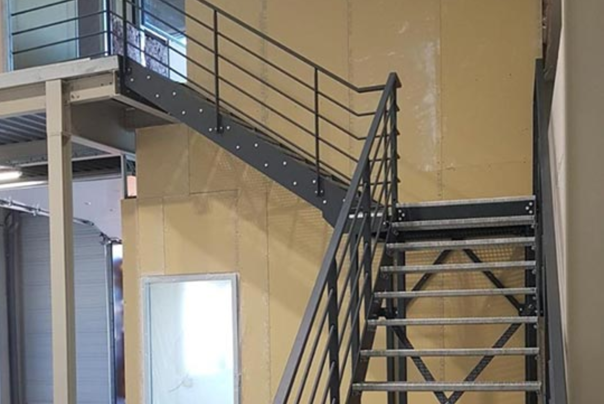 éalisation d’un escalier métallique quart tournant ( région Nantaise) - CZ Fab